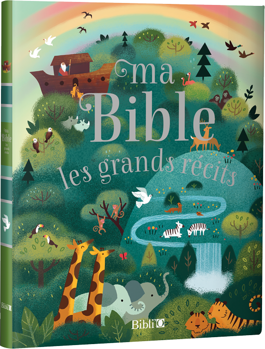  Se plonger dans les grands récits bibliques, 
 magnifiquement illustrés 