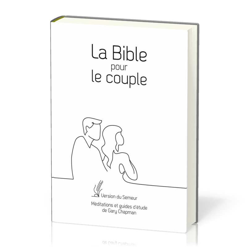 Bible - Semeur 2015 - pour le couple - blanche - rigide - tranche or