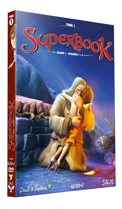 Superbook DVD Tome 1 (Saison 1, épisodes 1 à 3)