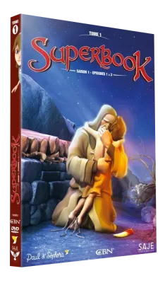 Superbook DVD Tome 1 (Saison 1, épisodes 1 à 3)