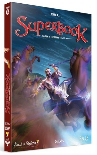 Superbook DVD Tome 4 (Saison 1, épisodes 10 à 13)