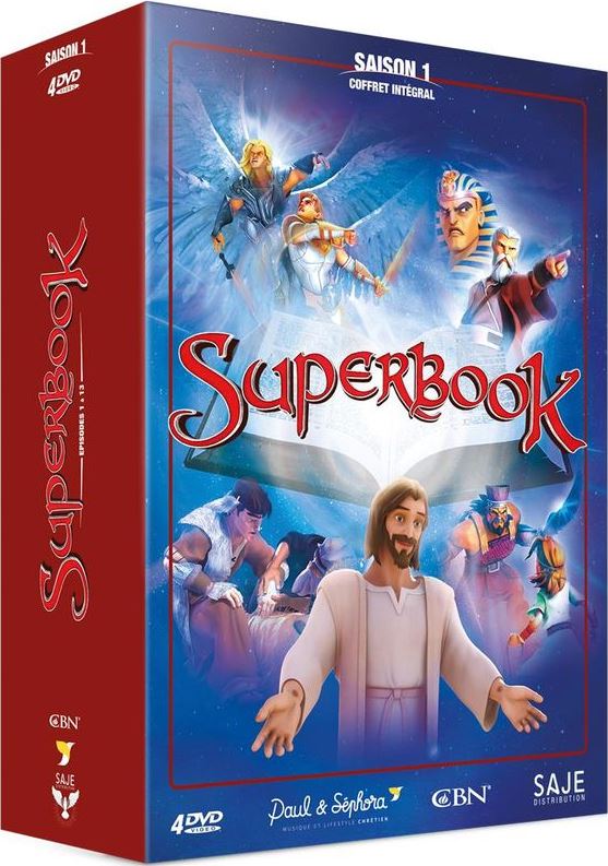 Coffret Superbook Saison 1 - 4 DVD