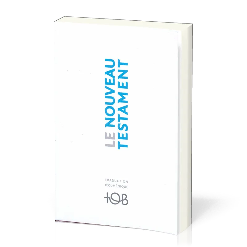 Nouveau Testament TOB souple broché couv. blanc