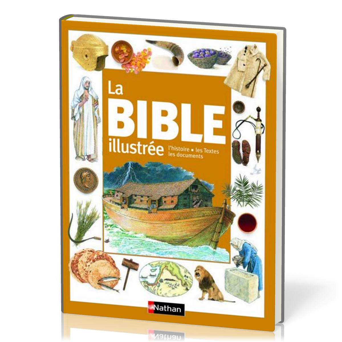 BIBLE ILLUSTREE (LA) - COUVERTURE DOREE