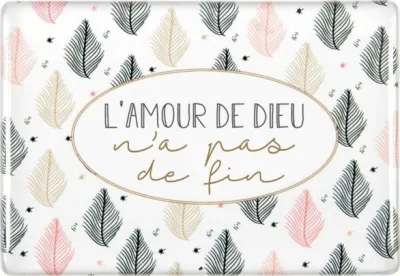 Magnet "L'amour de Dieu n'as pas de fin"
