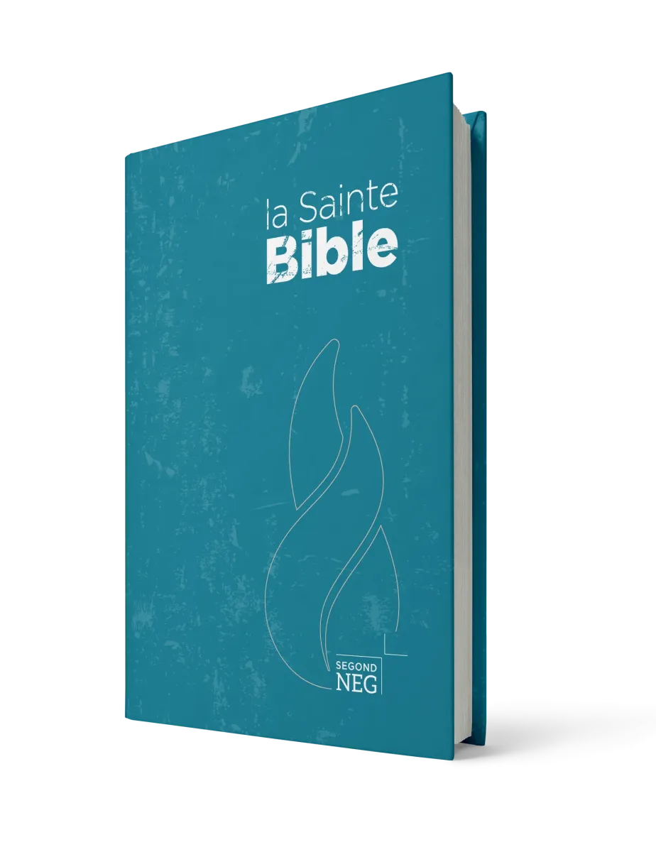 Bible NEG - compact rigide bleue