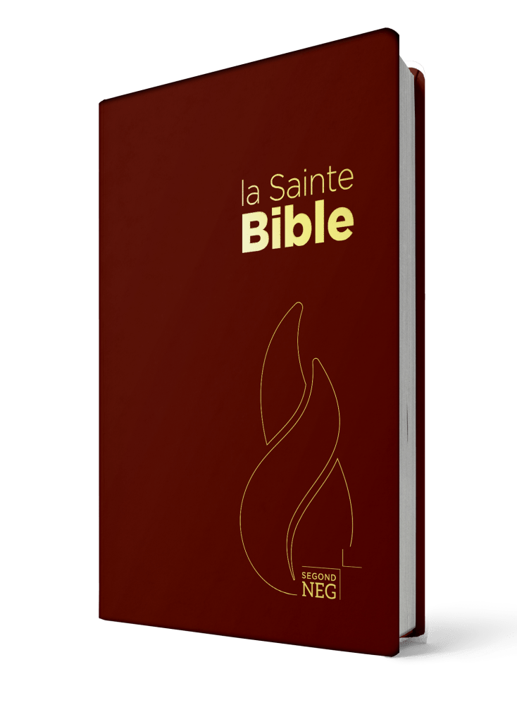 Bible NEG - compact PCV grenat