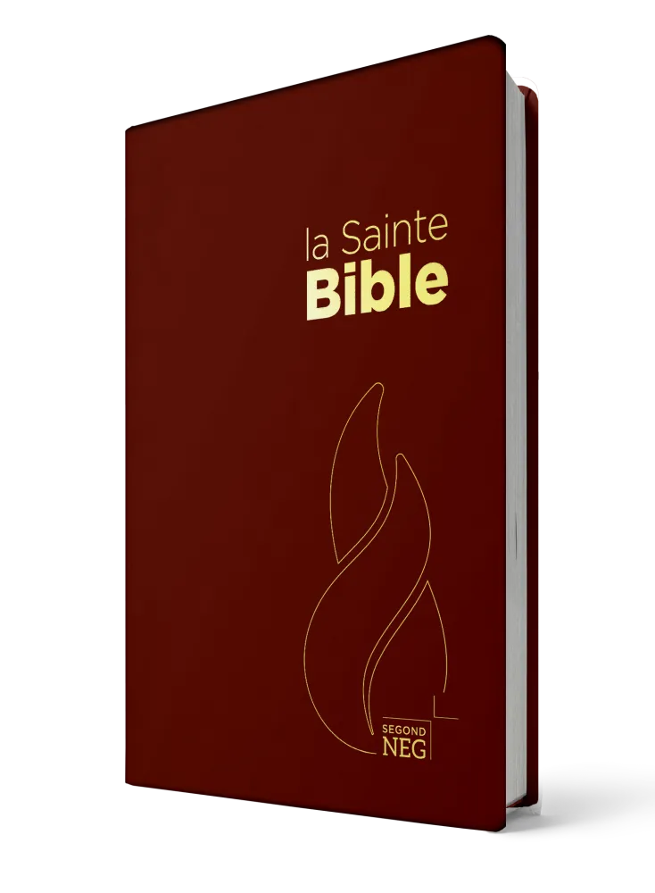 Bible NEG - compact PCV grenat