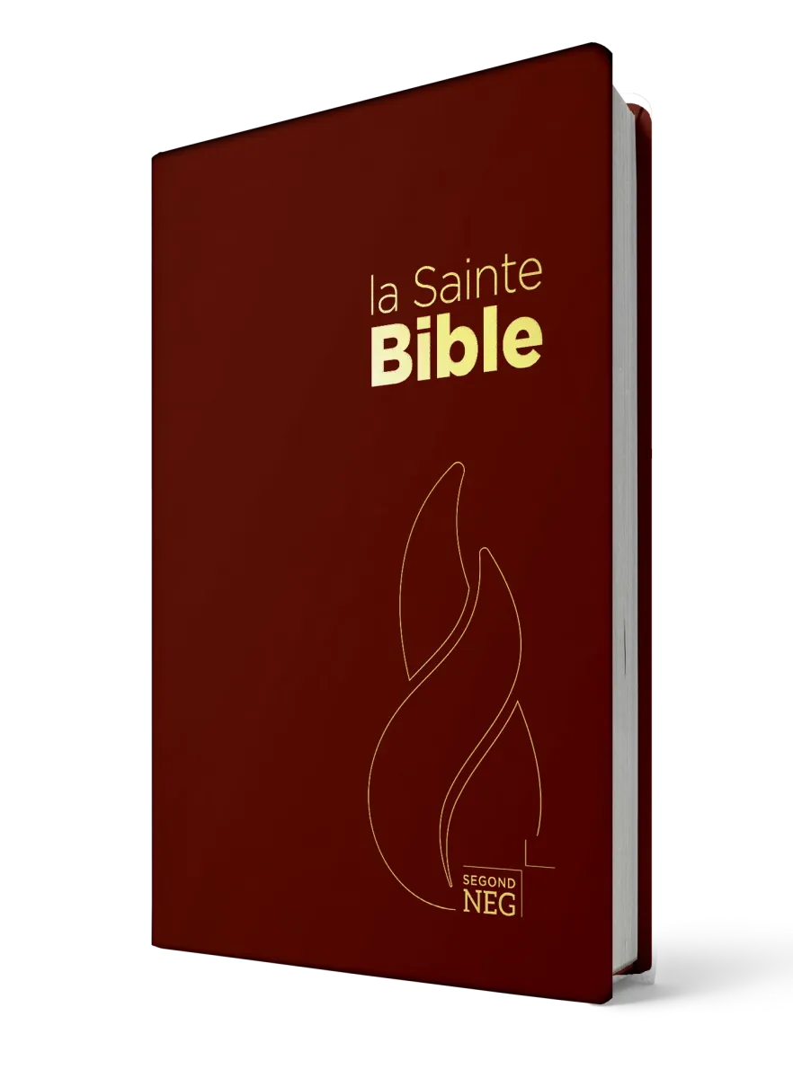 Bible NEG - compact PCV grenat