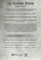 Bible Esprit et vie Editions Black out PU noir Louis Segond 1910