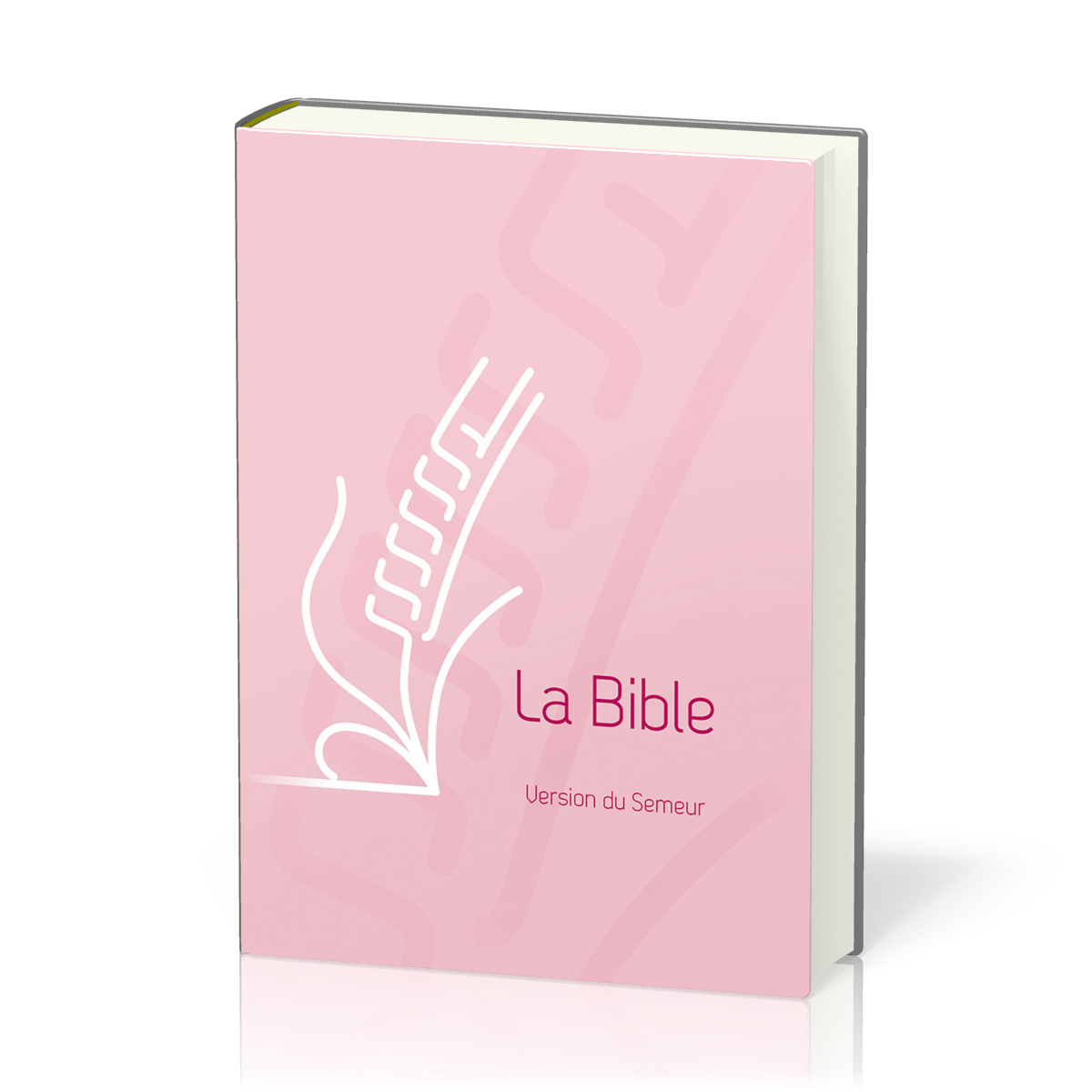 Bible Semeur 2015, couverture rigide rose illustrée