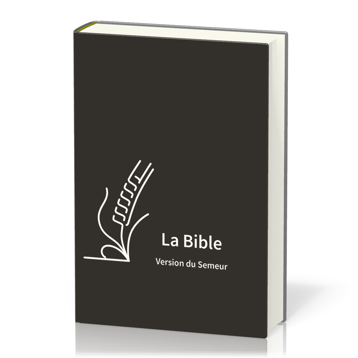 Bible Semeur 2015, couverture skivertex semi-souple noire, avec zip
