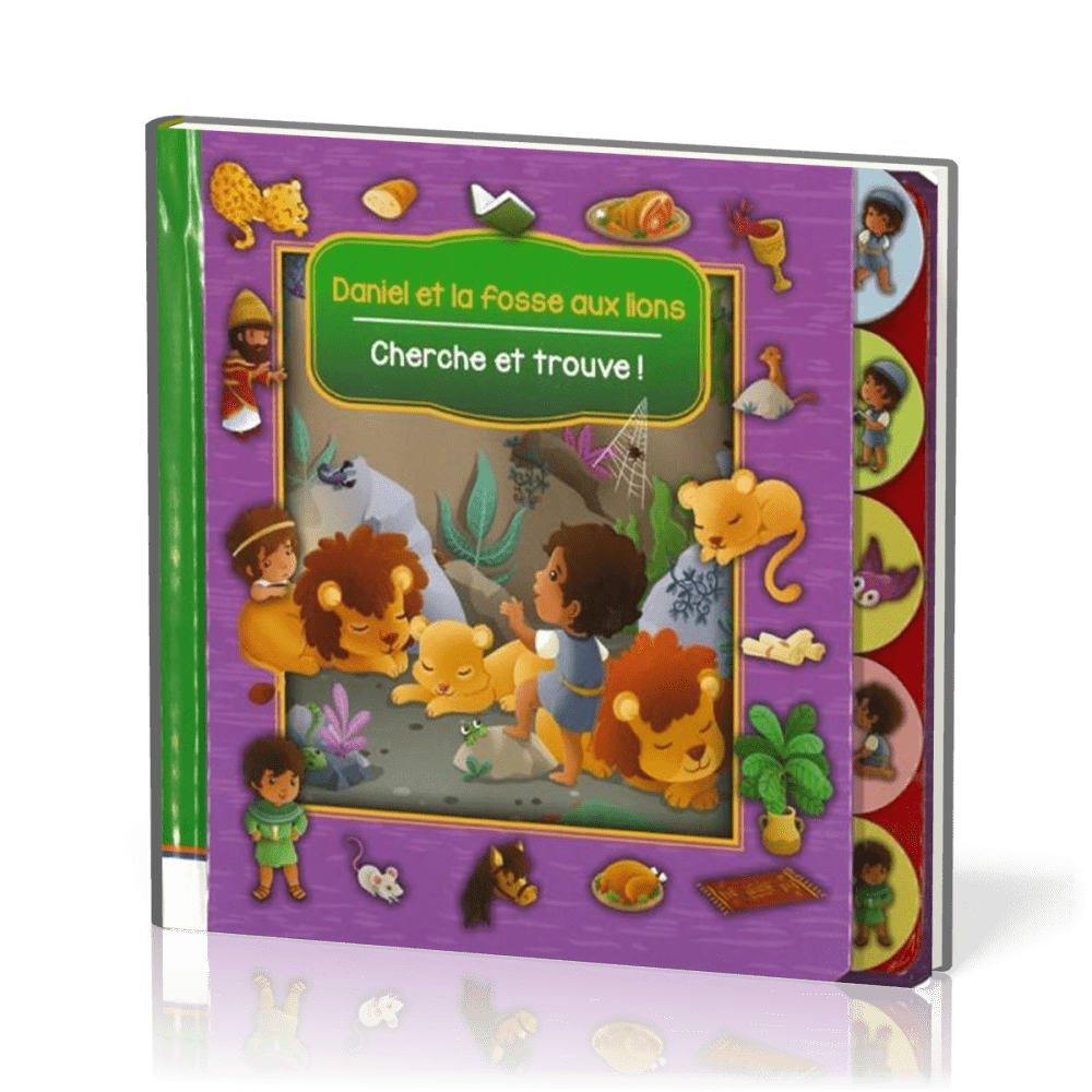 Daniel et la fosse aux lions - Cherche et trouve