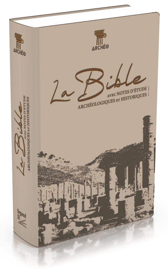 Bible Segond 21 archéologique - couverture souple Vivella café et bronze